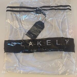 NWT Blakely Original Men's Classic White Tank Top#184